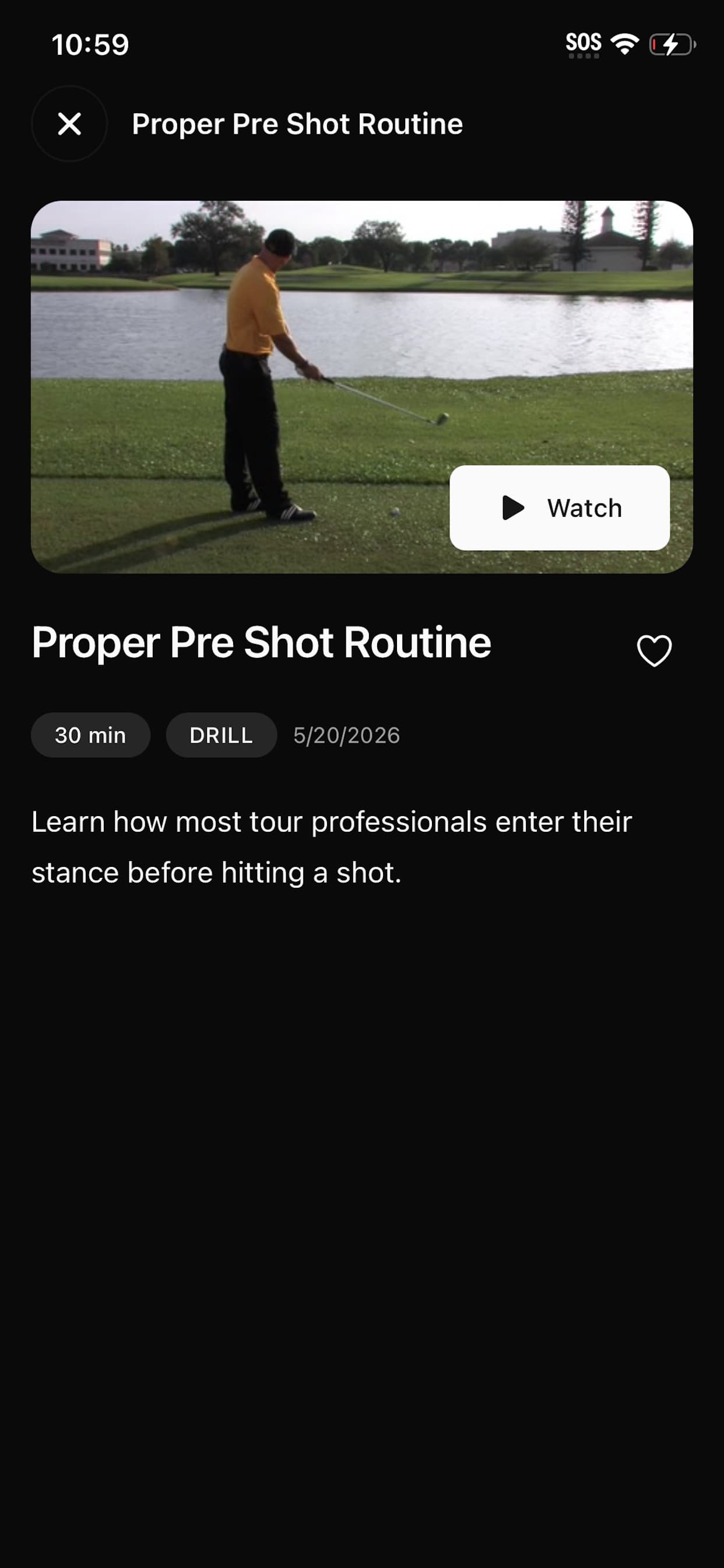 Video lesson player